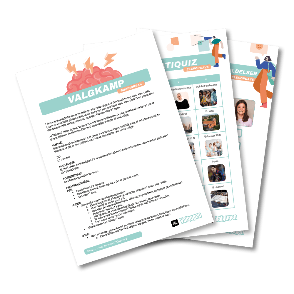 Indskoling Emne 1Samlede Opgaver Valgugen