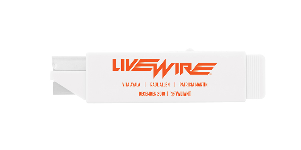 Retailer Advisory LIVEWIRE 1 Heads to Comic Shops with an Enhanced