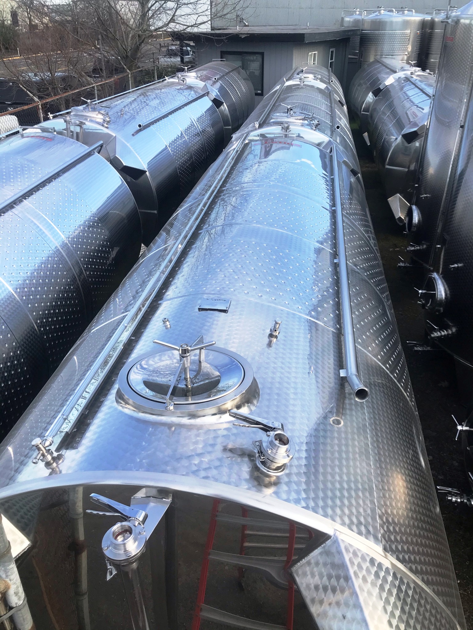 5280 Gallon Closed Top Jacketed Storage Tanks Valiant Industries