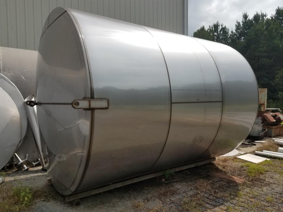 6500 Gallon Stainless Steel Storage Tank Valiant Industries