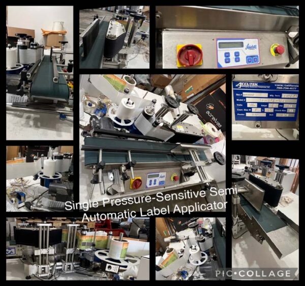 Pressure Sensitive Label Applicator Valiant Industries