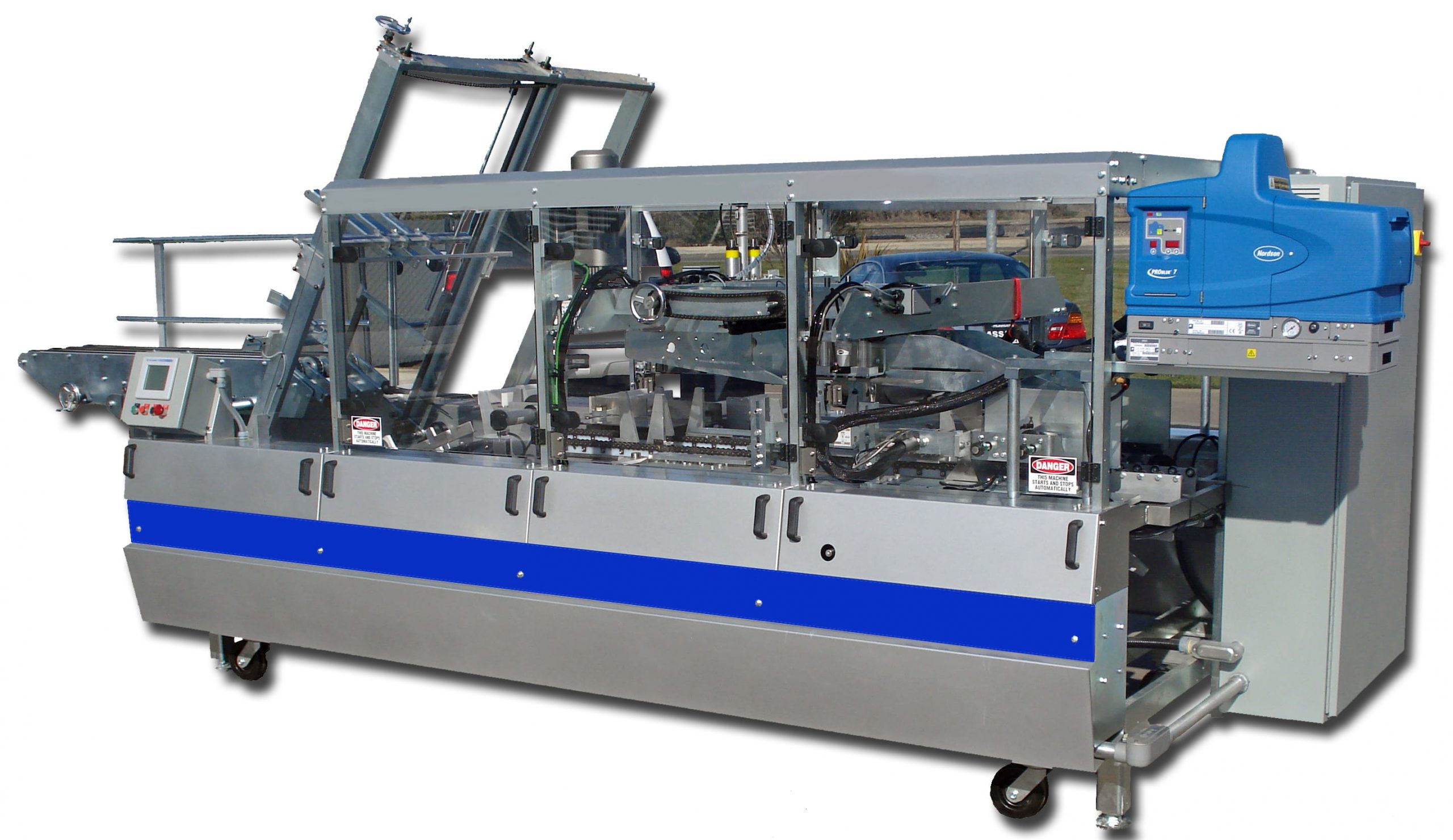 Design Machine and Manufacturing Intermittent Motion Case Packer and