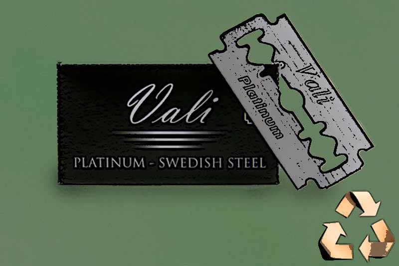 How to safely recycle double edge razor blades Vali & Co