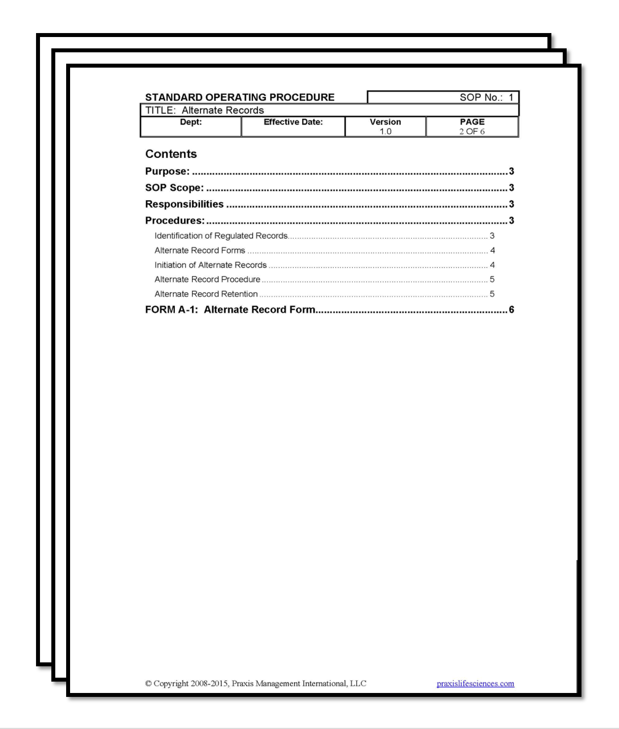 computer system validation templates SOPs