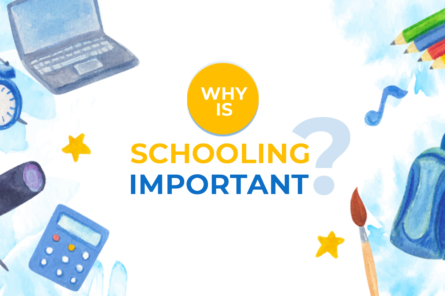 Why Do We Need Schools?