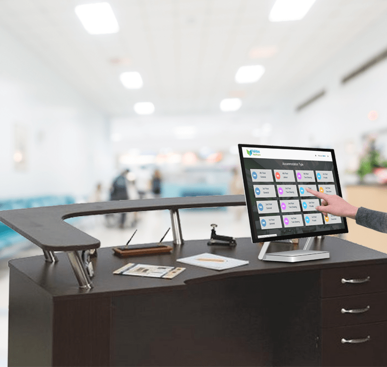 Touch Based Nursing Desk Best Hospital Information System (HIS