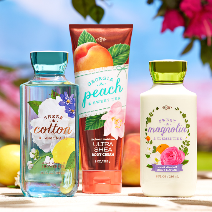 Charming Sweet South Scents from Bath & Body Works Valiram Group