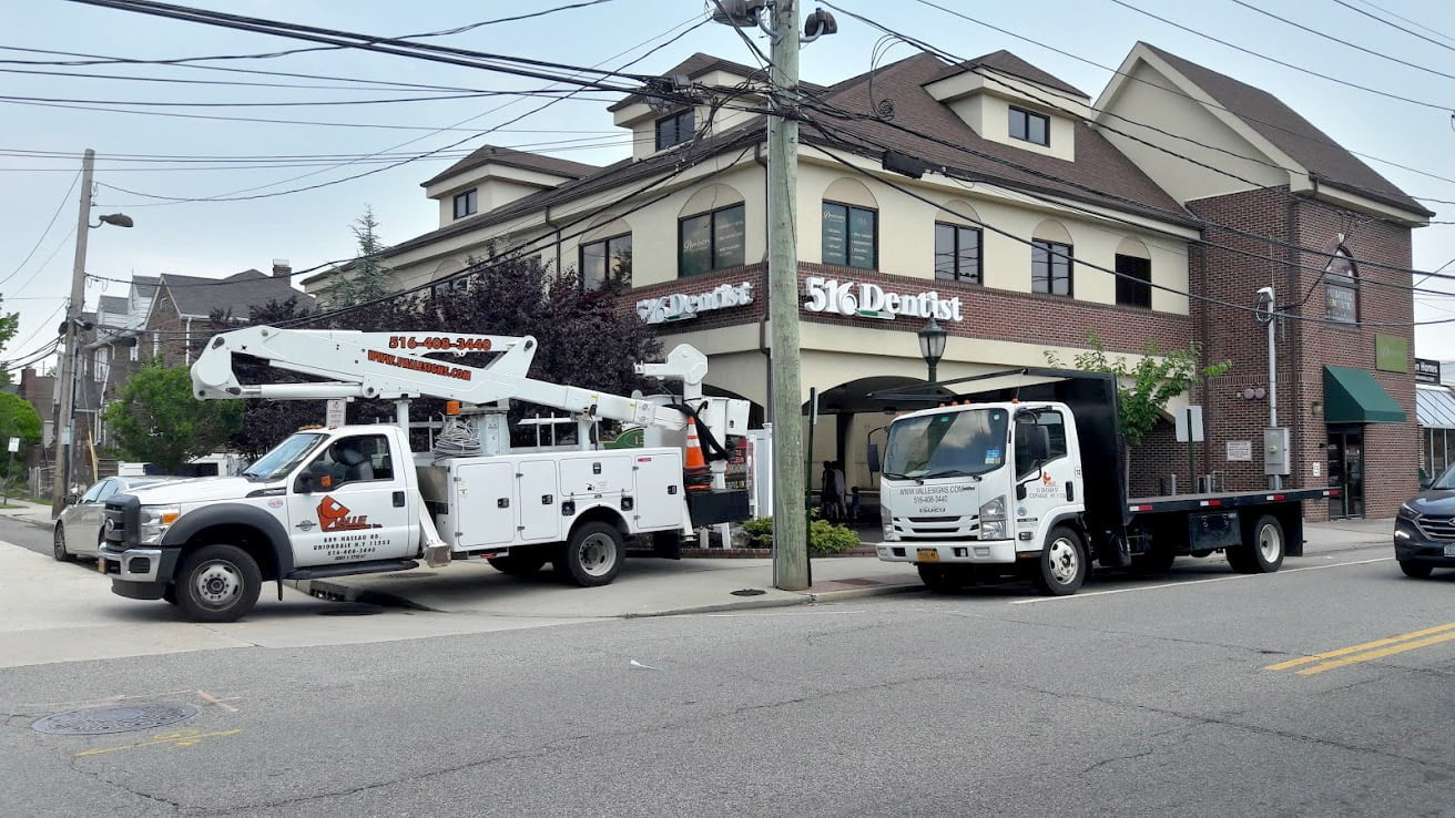 Sign Installers Long Island Valle Signs & Awnings