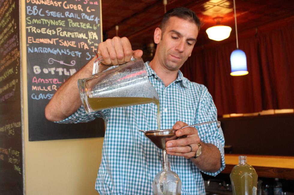 Madame Barfly Hope and Olive in Greenfield serves drinks to your health