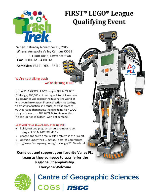 Lego Robot Competition at NSCC Centre of Geographic Sciences