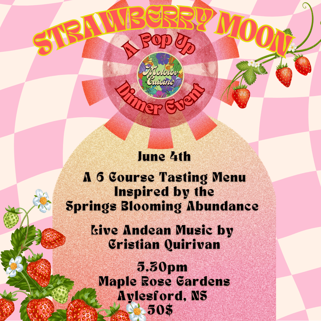 Strawberry Moon Pop Up Dinner at Maple Rose Garden, Aylesford (June 4