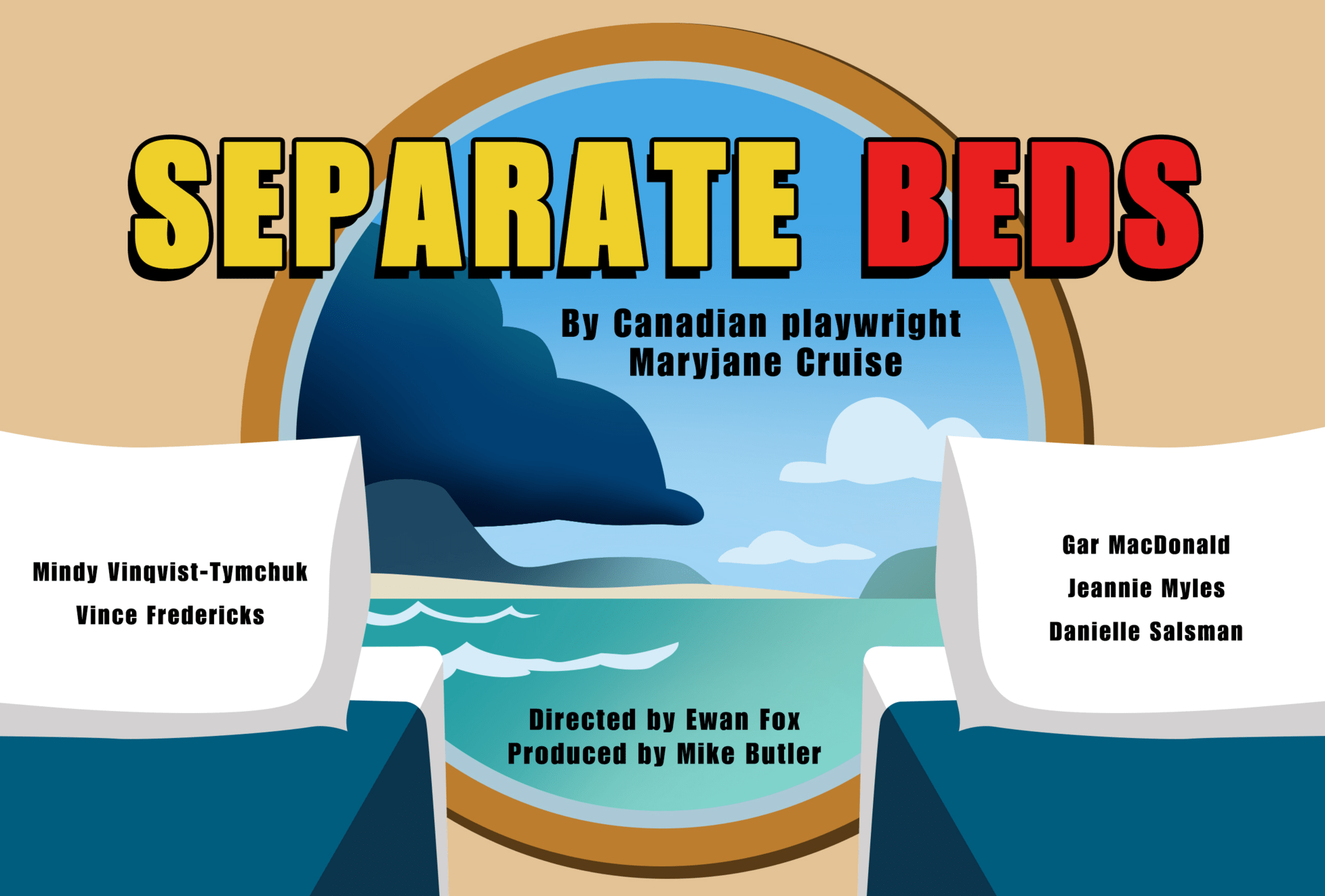Separate Beds at CentreStage Theatre, Kentville (January 19, 2024 730pm)