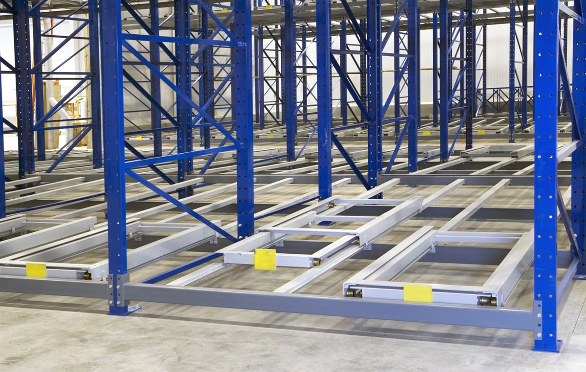 Push Back Racking Youngstown, Akron & Canton OH Warehouse Racks, Lift