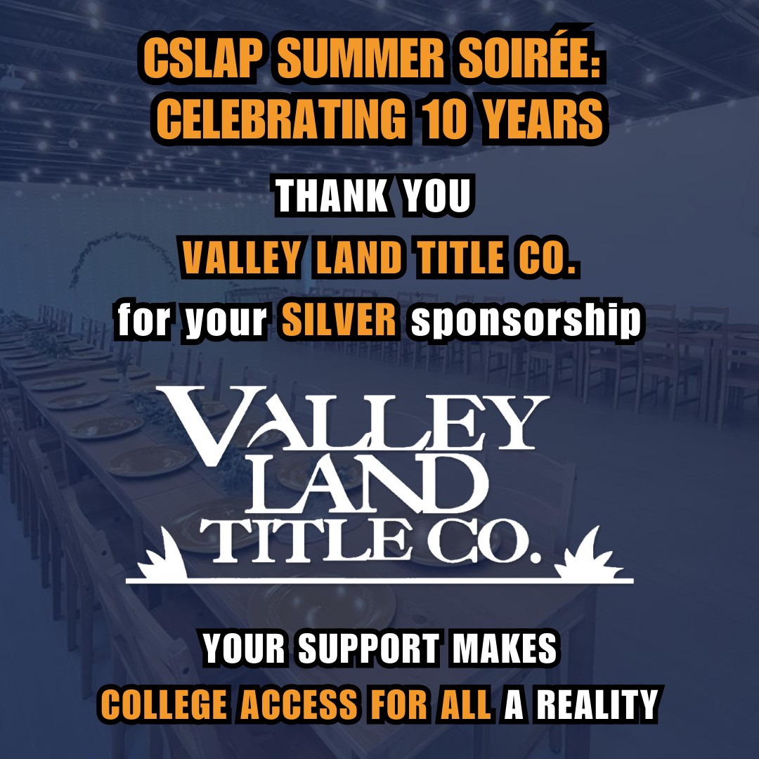 CSLAP Summer Soiree Celebrating 10 Years Valley Land Title Co.