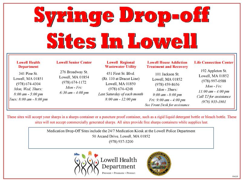 New Syringe Collection Program in Lowell is Ready to Respond The