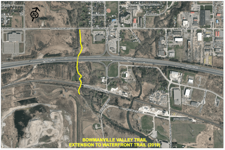 Extension to Waterfront Trail 2019 Bowmanville Valleys 2000