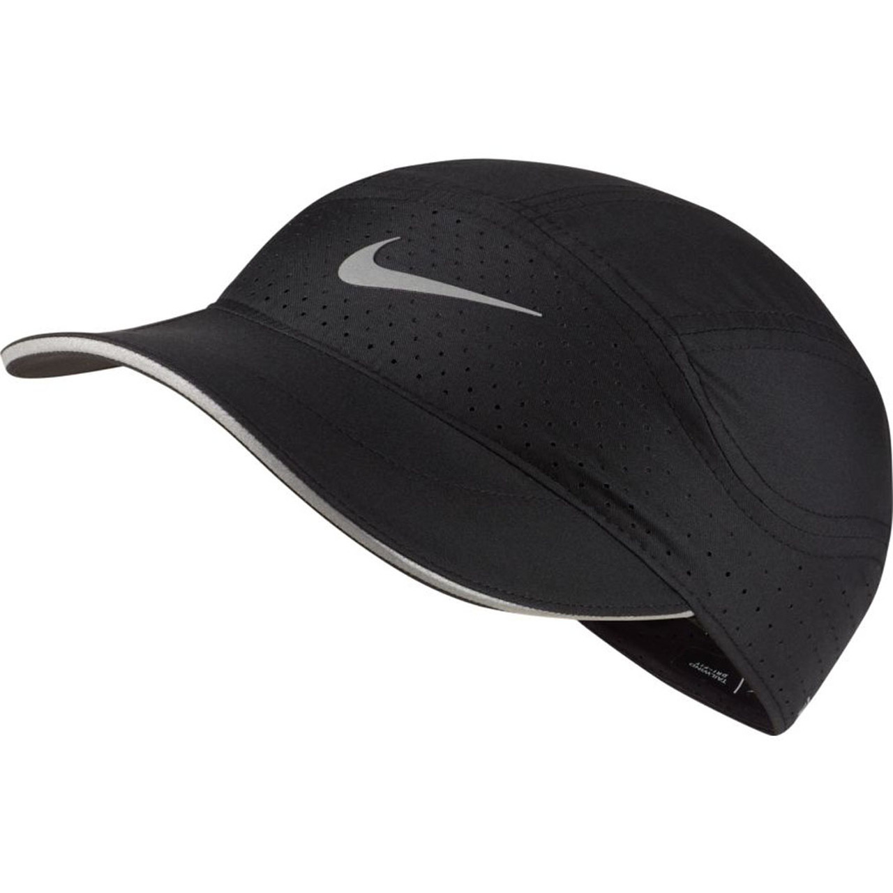 NIKE Women's Tailwind Aerobill DriFit Running Hat, Black CI1695010 VALLEYSPORTING