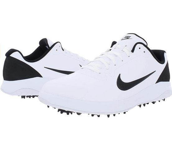 Nike [11] WIDE Men's INFINITY G Waterproof Golf ShoesWhite/Black
