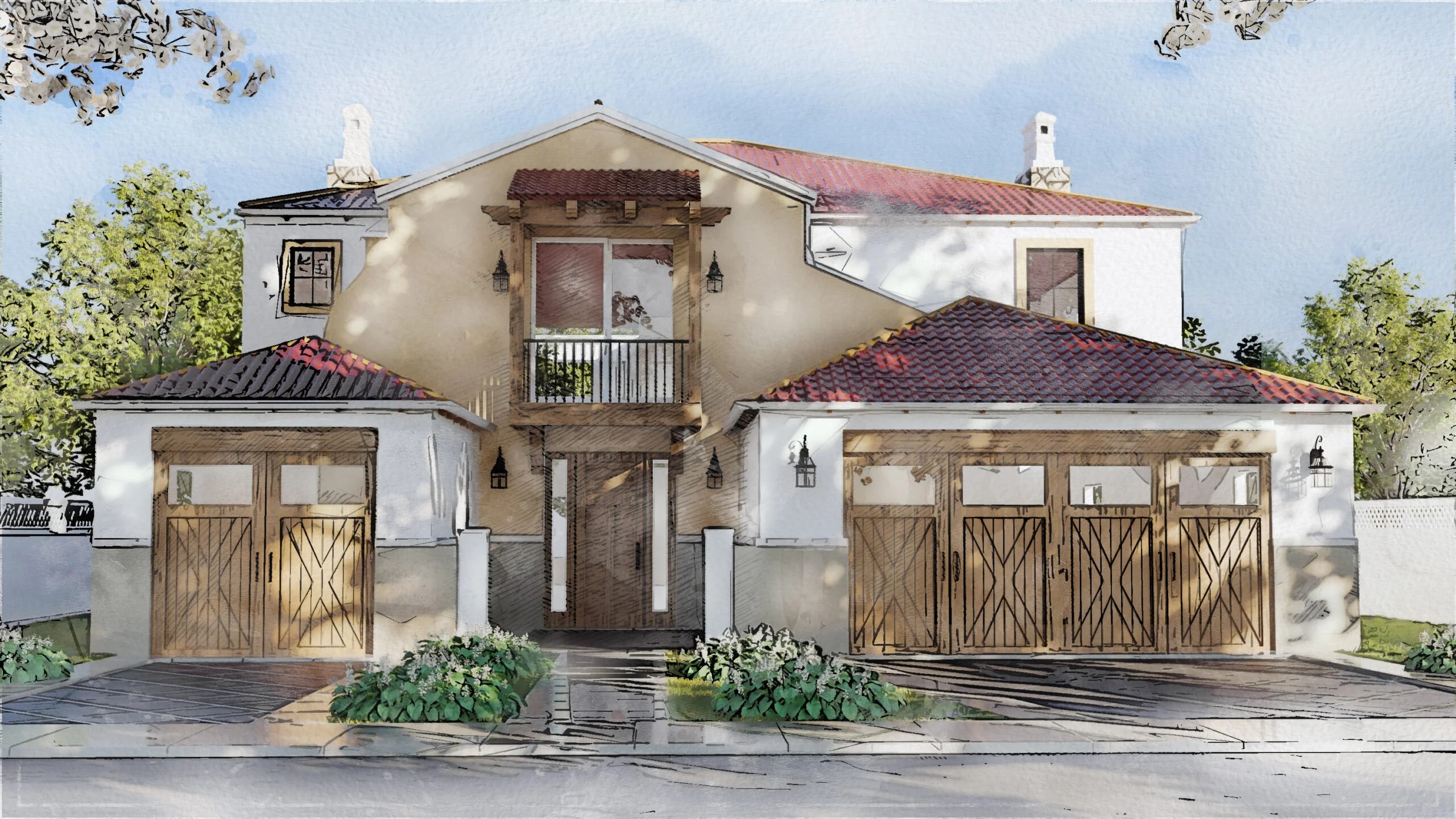 Discover Historic Plan G The Camelot A Luxury Home Design