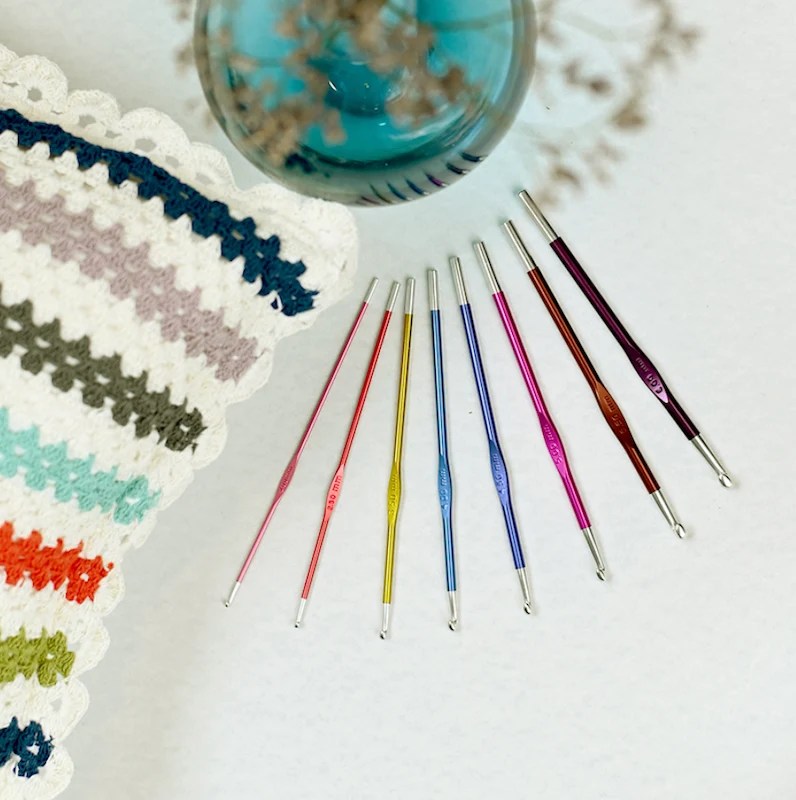 Knit Pro Zing Single Ended Crochet Hooks valleywools