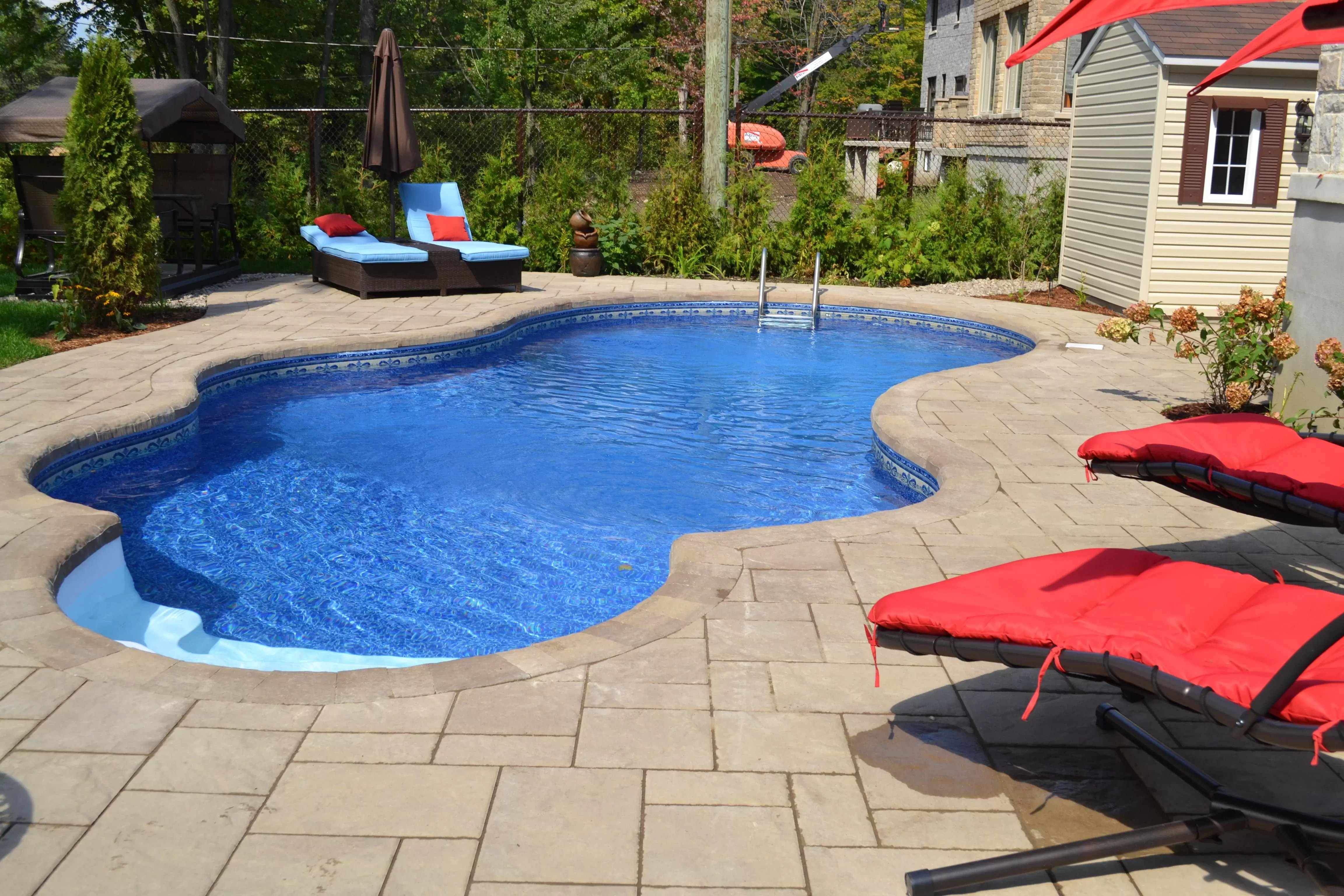 Inground pool Piscines ValMorin