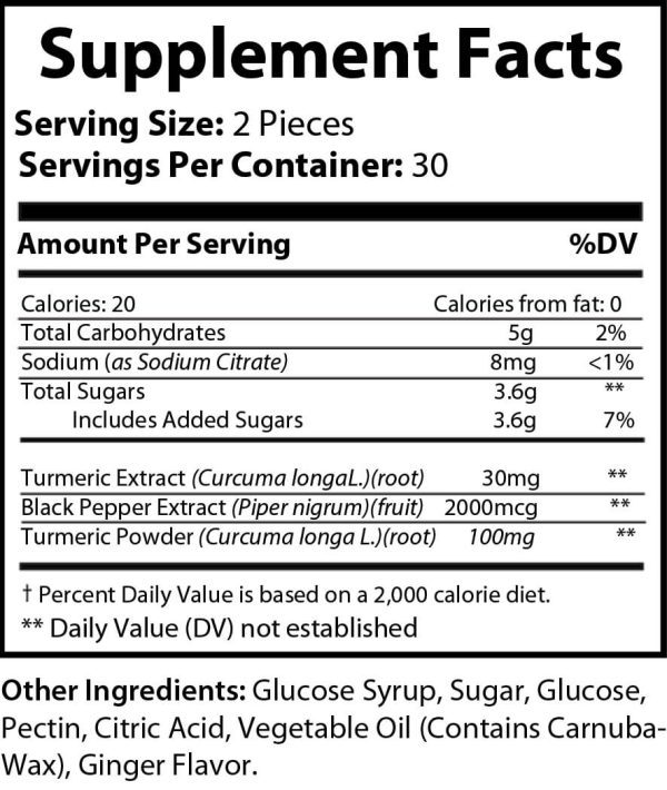 Turmeric Gummies VALOR STRONG SUPPLEMENTS