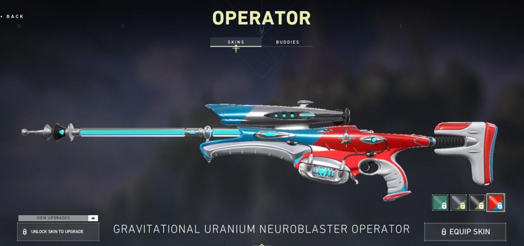 New Valorant Gravitational Uranium Neroblaster "G.U.N" Skin Collection
