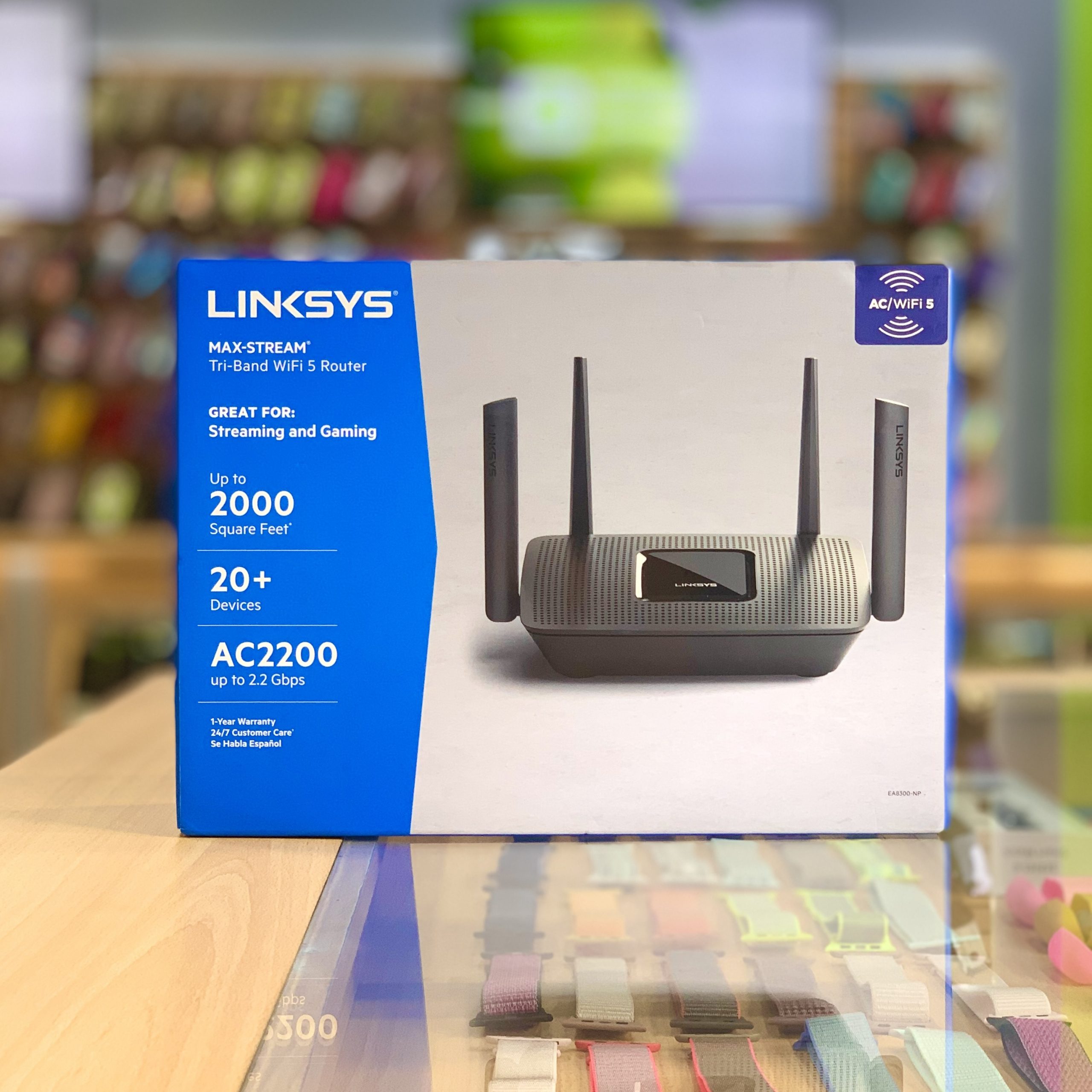 Router Linksys AC2200 Triband EA8300 Valrobcell