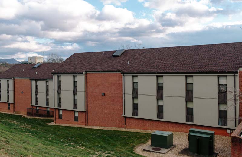 JMU Dorms Valley Roofing & Exteriors