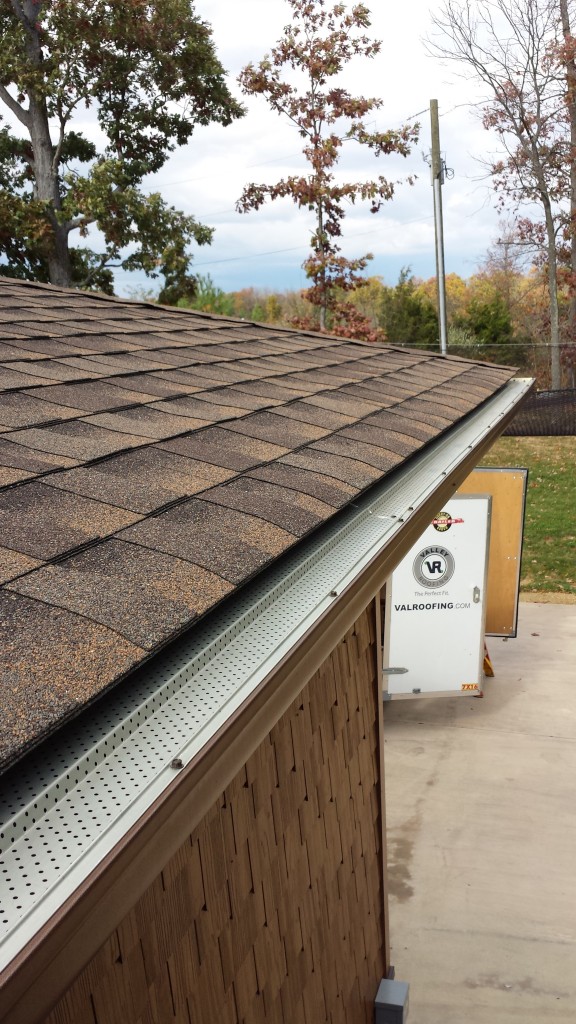 Timberline HD/Leaf Relief Gutter Gaurds Valley Roofing & Exteriors