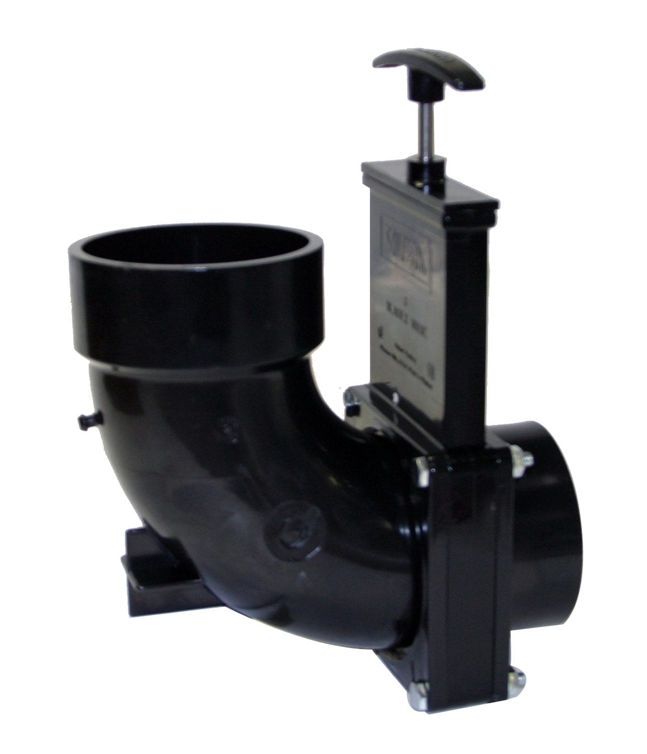 Ell 90° Rotating Valve, 3" Spigot x 3" Elbow with Hub Outlet
