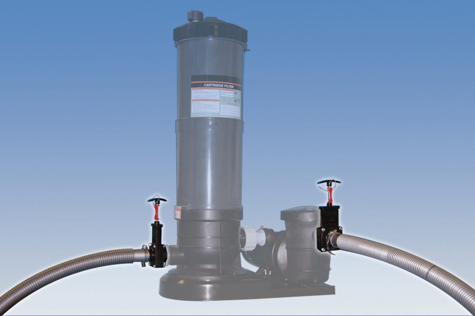 Filtration HookUp Kit For Cartridge Filter & Pump Combo