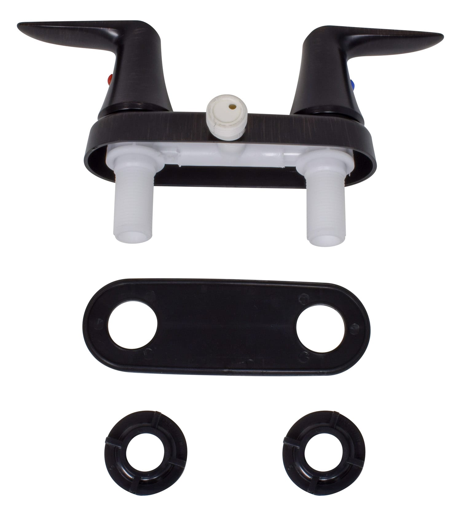 Catalina Shower Valves with Vacuum Breaker, Rubbed Bronze w/ Rubbed Bronze Lever Handles