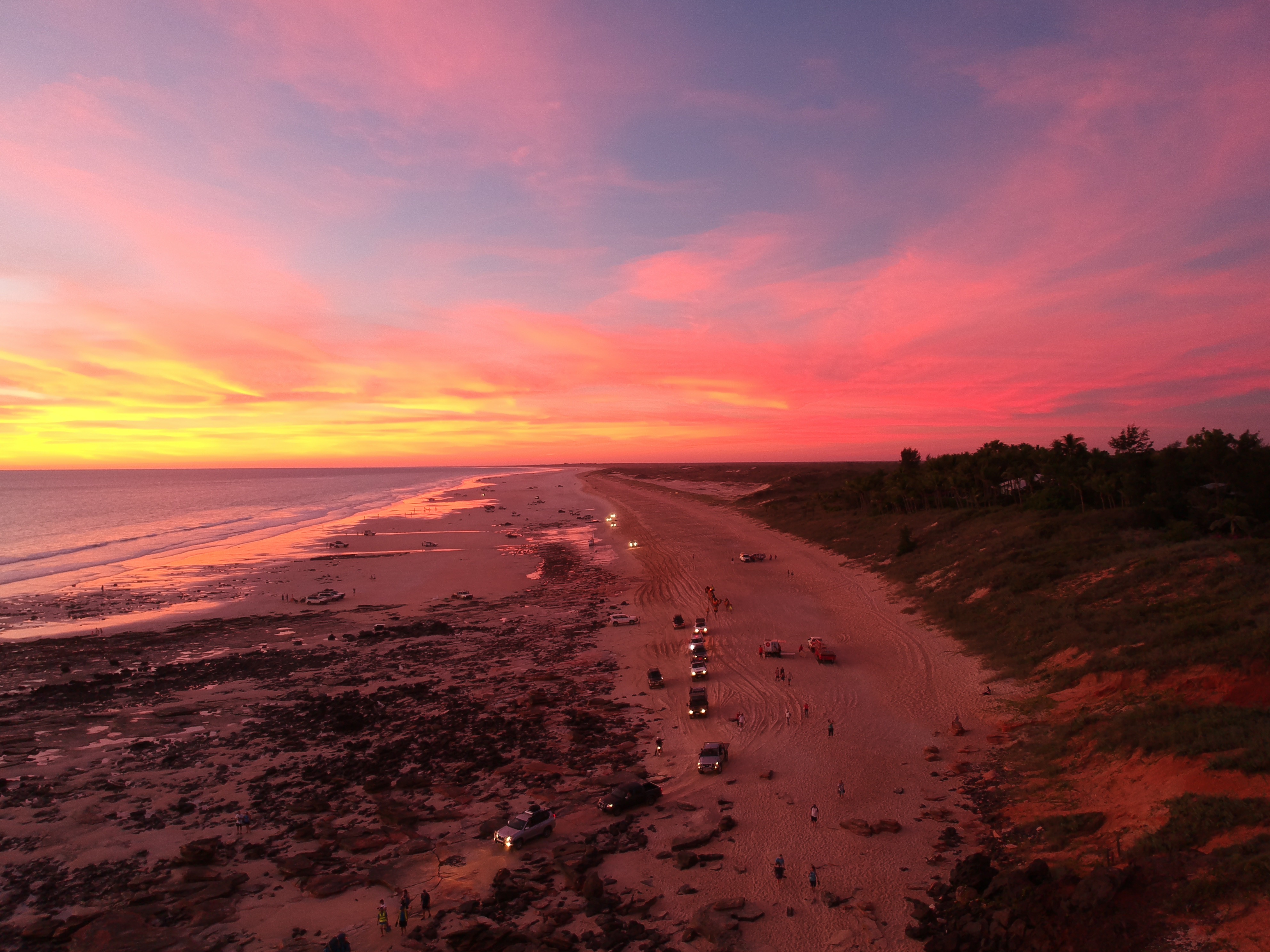 The Most Beautiful Sunset Broome, Western Australia Val the Backpacker