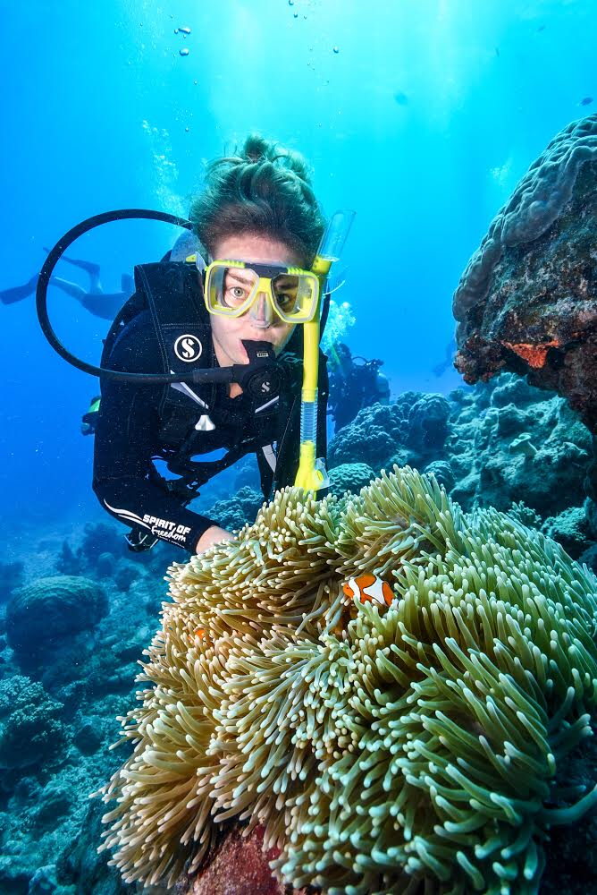 Scuba Diving the Great Barrier Reef Cairns, Australia Val the Backpacker