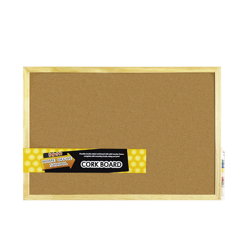 Centre Cork Board /Pin Board / Decorative / Bulletin Board (With Wooden