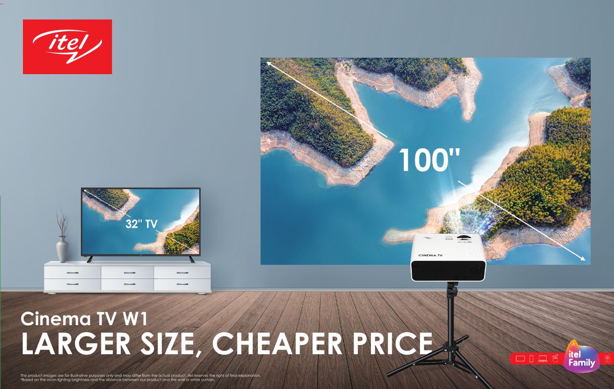 Itel Cinema TV Projector Value Co South Africa