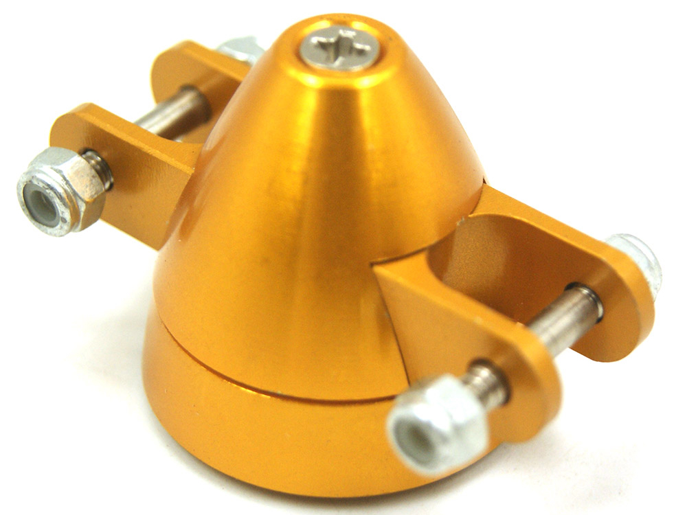 11/2in (38mm) Aluminum Folding Prop Spinner/Hub (4mm Shaft)