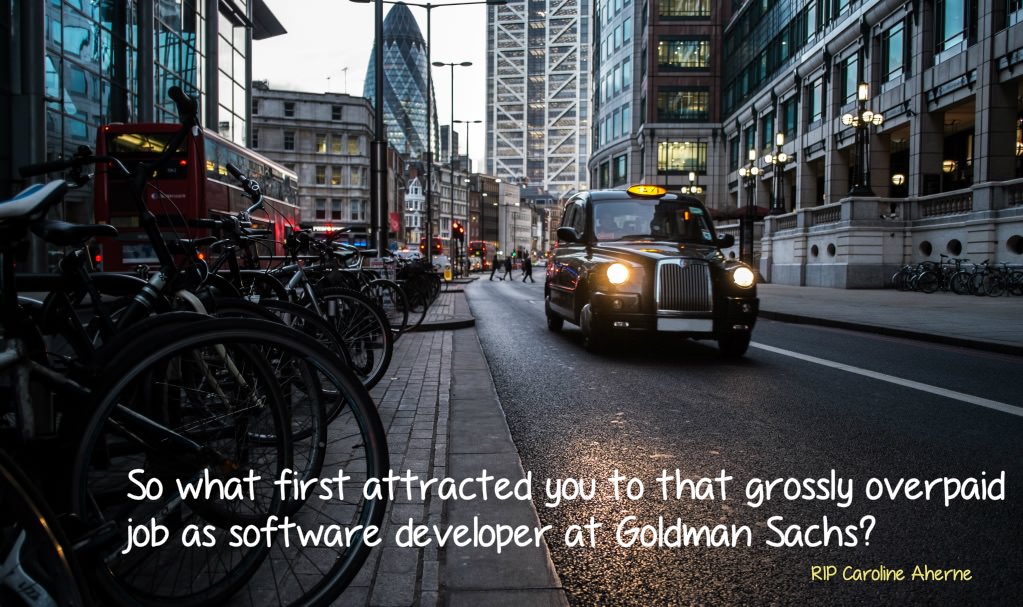 Grossly Overpaid Software Developer