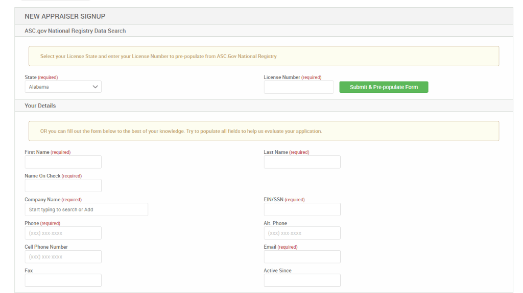 Signup (Without Invitation) To Use System ValueLink Software
