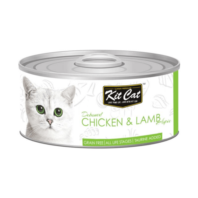 Kit CatTinChicken & Lamb 80G