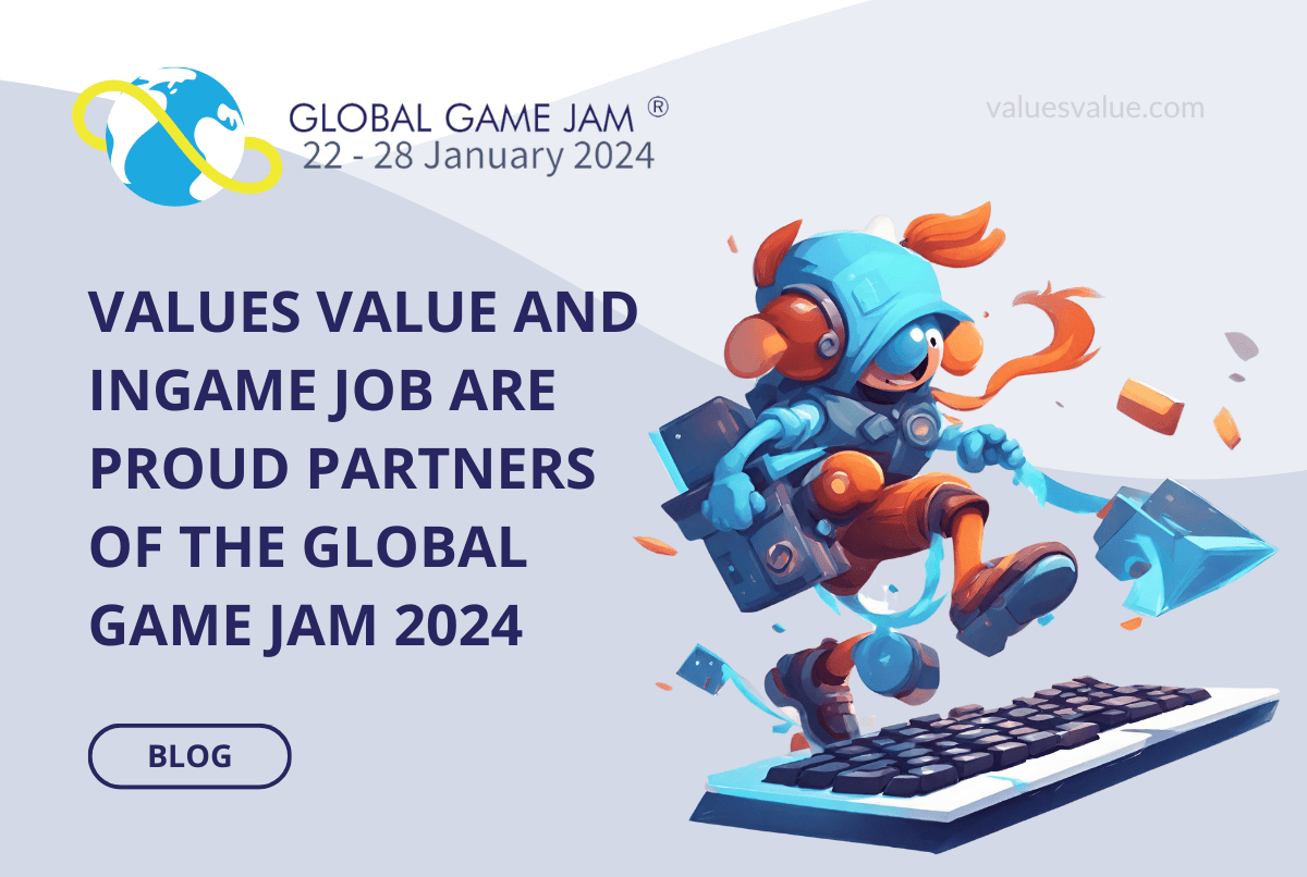 Values Value And InGame Job Are Proud Partners Of The Global Game Jam 2024