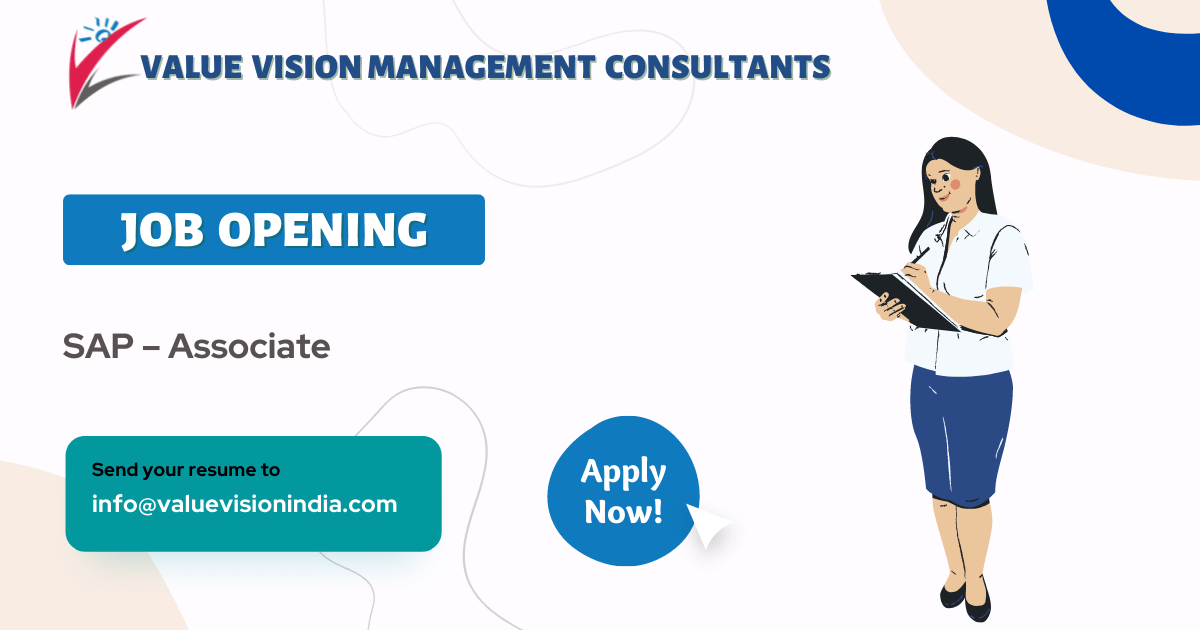 SAP Associate Value Vision Management Consultants