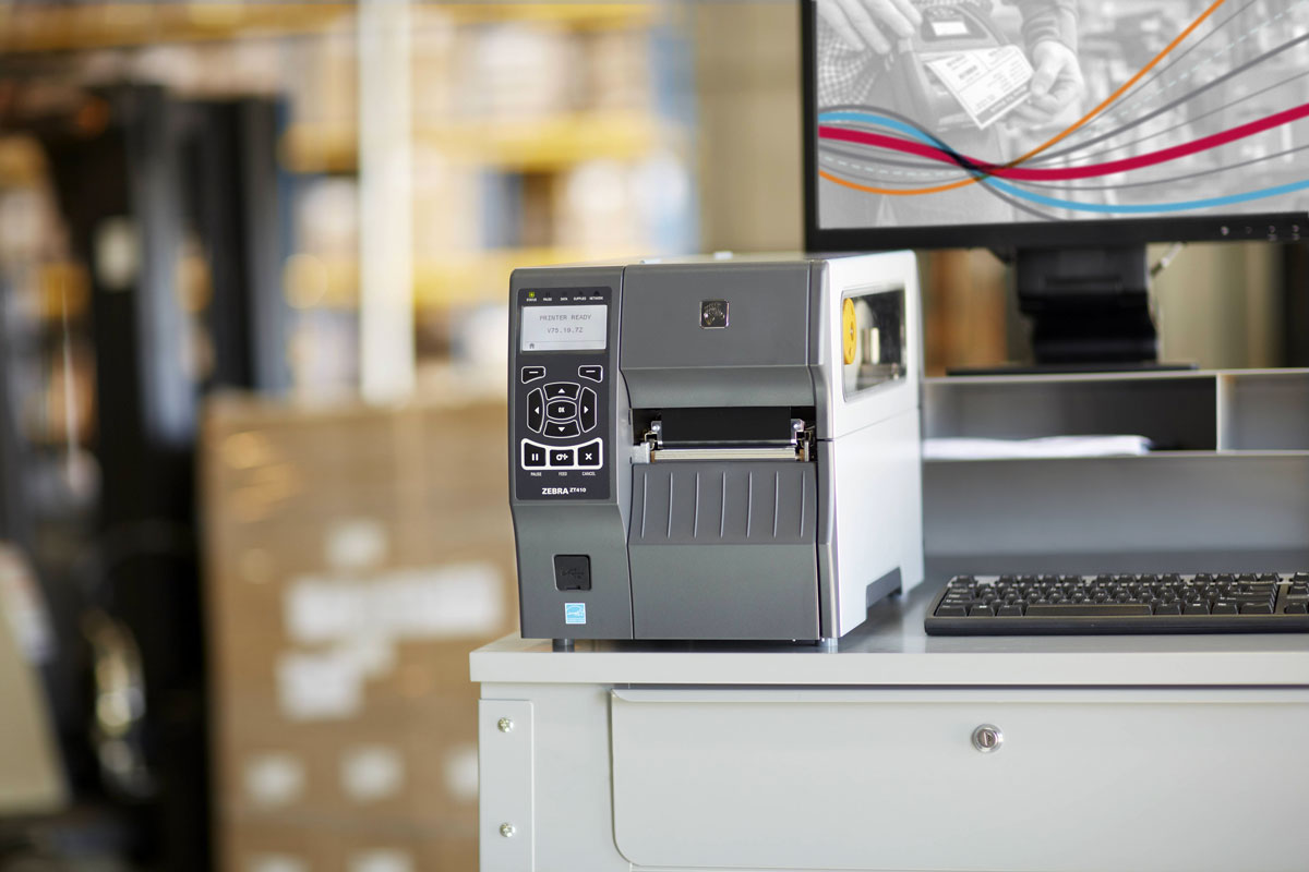 Zebra ZT410 Solution Printer using Teklynx Printer Drivers Valutrack