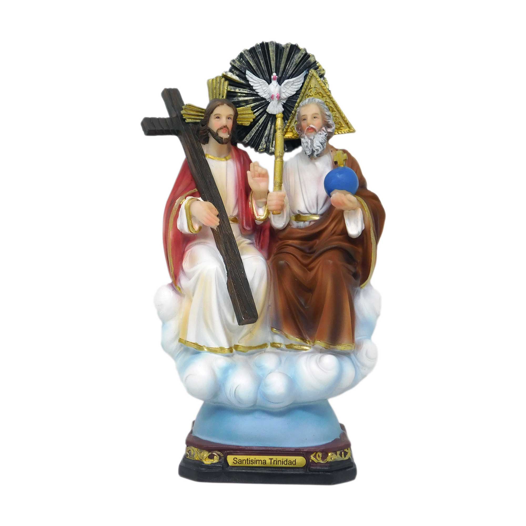 ValuueMax™ The Holy Trinity Statue, Finely Detailed Resin, 8 Inch Tall