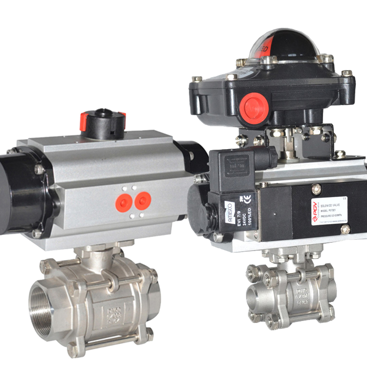 How does a 3 piece ball valve compared to other types of valves?