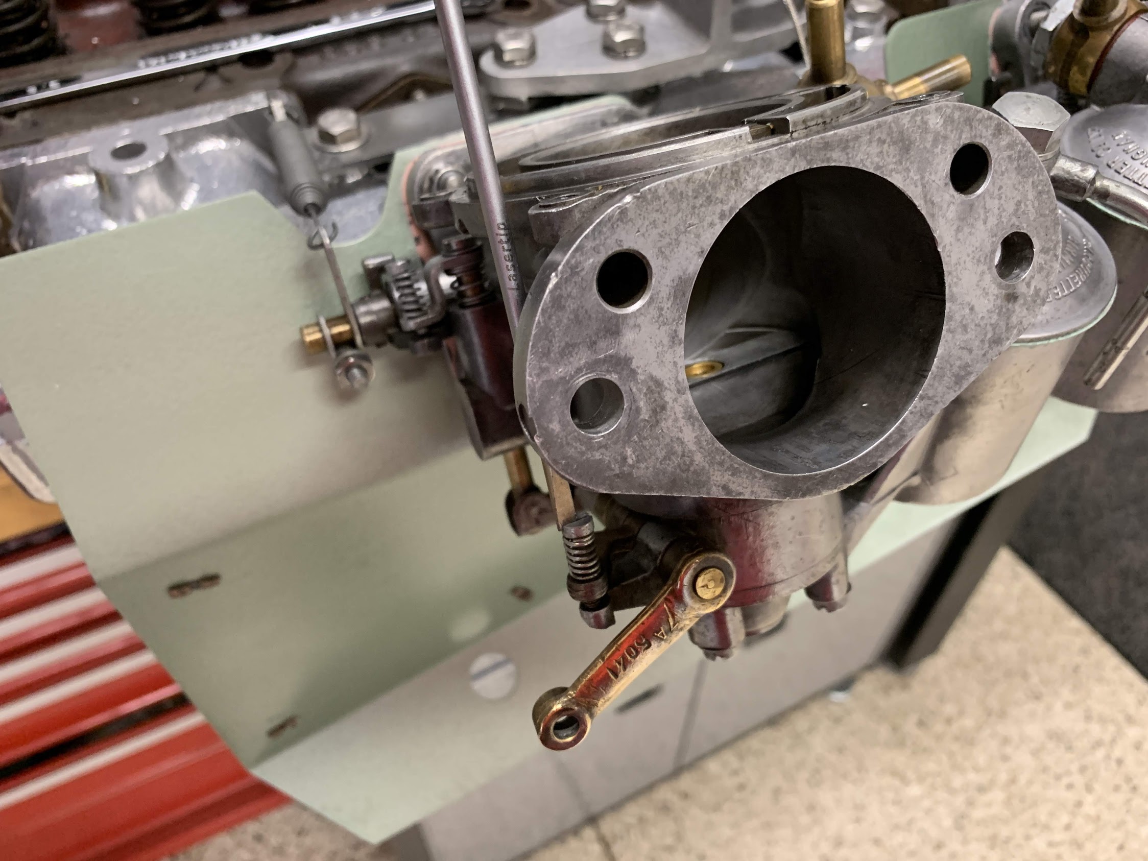 HD8 Carb Initial Tuning Valve Chatter