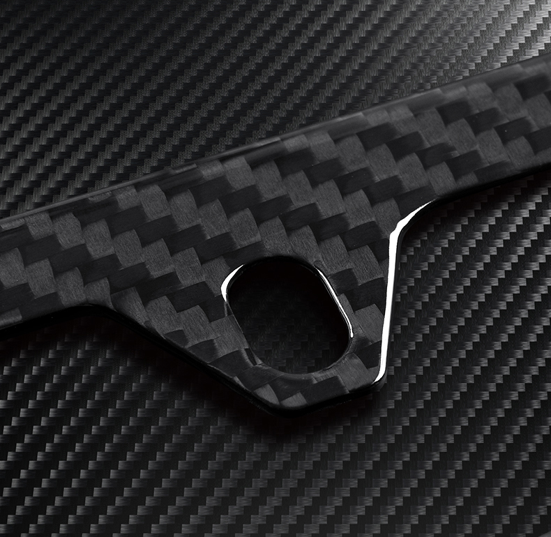 BMW M Performance Carbon Fiber License Plate Frame 4 Holes Tire Valve