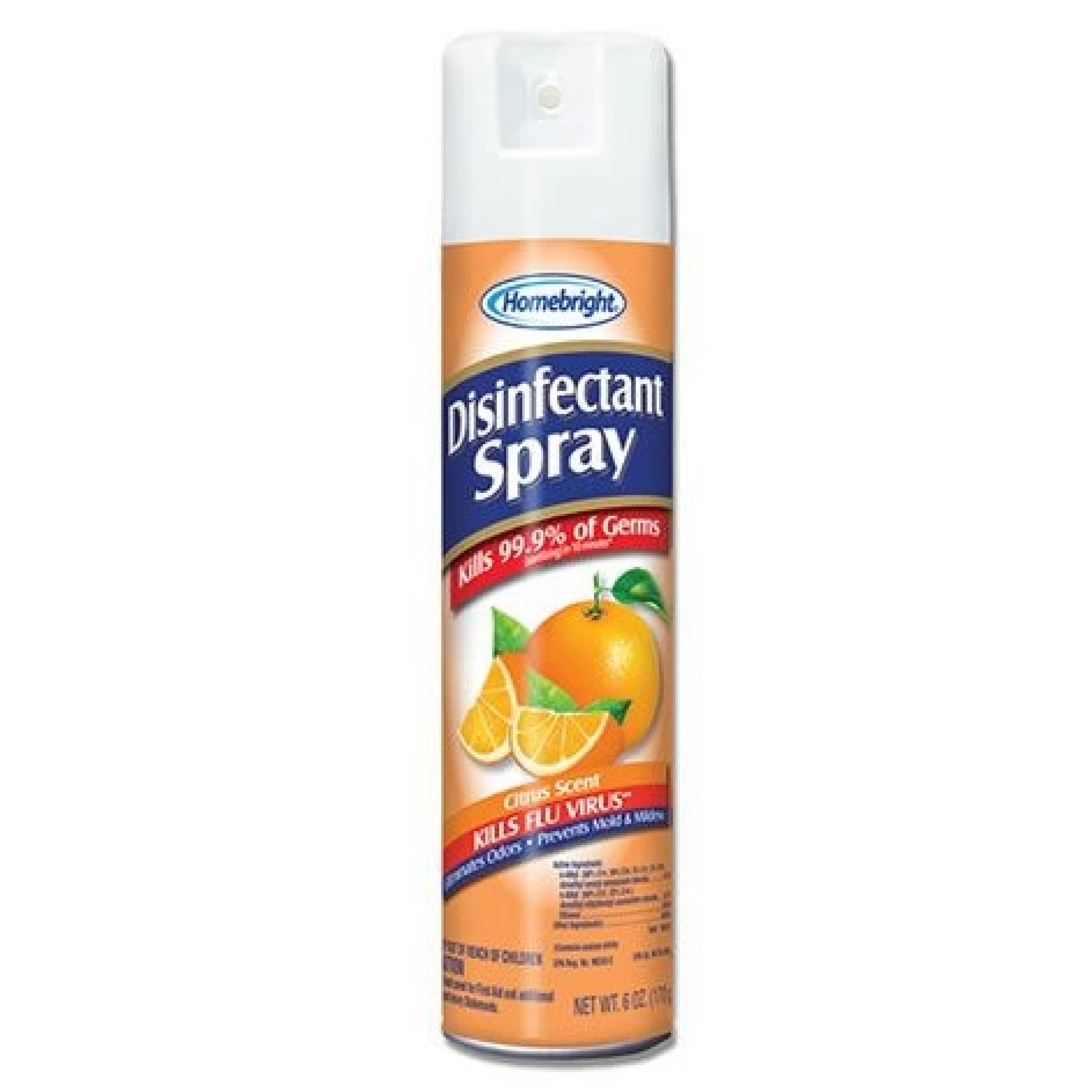 Homebright Citrus Disinfectant Spray 6oz ValYou General
