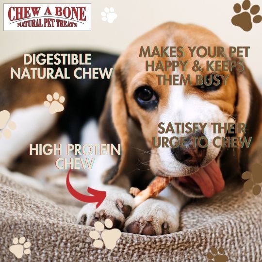 Dog Chew. Fiber Loaded Treats for Dogs of All Age. Chew A Bone Vama